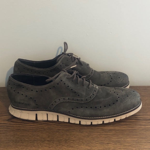 Cole Haan Zerogrand Wingtip Oxford Grey 
